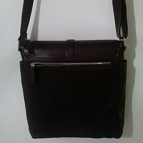 Dark Brown leather purse - Picture 3 of 4